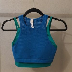 Avocado Sports Bra, double layer